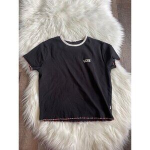 VANS rainbow hem tee size s